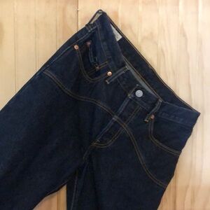 Anthropologie Levi’s Wide Leg Western Jeans Size 27